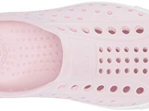 Native Shoes, Jefferson Child, Kids Lightweight Sneaker, Milk Pink/Shell White, 9 M US Toddler