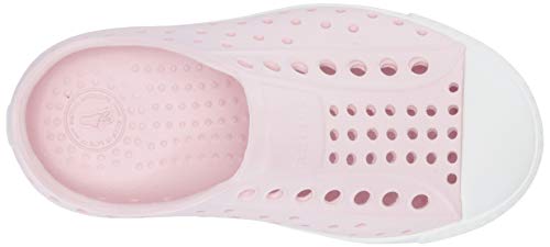 Native Shoes, Jefferson Child, Kids Lightweight Sneaker, Milk Pink/Shell White, 9 M US Toddler