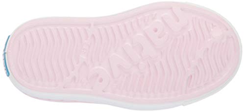 Native Shoes, Jefferson Child, Kids Lightweight Sneaker, Milk Pink/Shell White, 9 M US Toddler