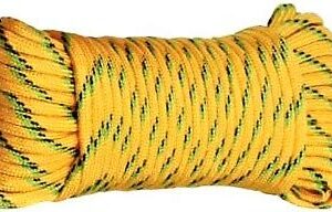 Everbilt Paracord in Yellow, 1/8" x 50'