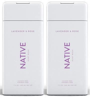 Native Body Wash - Lavender & Rose 11.5 oz (340ml) - 2-PACK