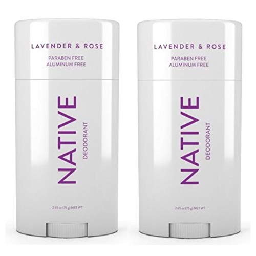 Native Deodorant Lavender & Rose 2.65 oz. (Lavender, 2 pack)