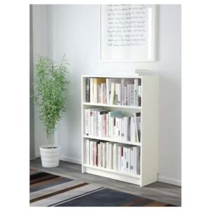 Ikea BILLY Bookcase, white 80x28x106 cm