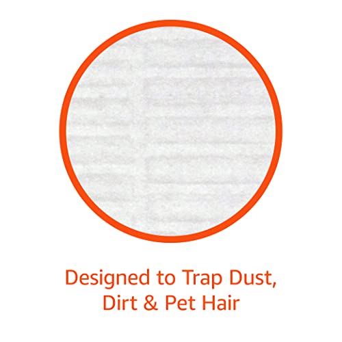 Amazon Basics Dry Floor Cloths to Clean Dust, Dirt, Pet Hair, 64 Count (Previously Solimo)