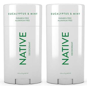 native deodorant eucalyptus & mint 2.65oz (2 pack)