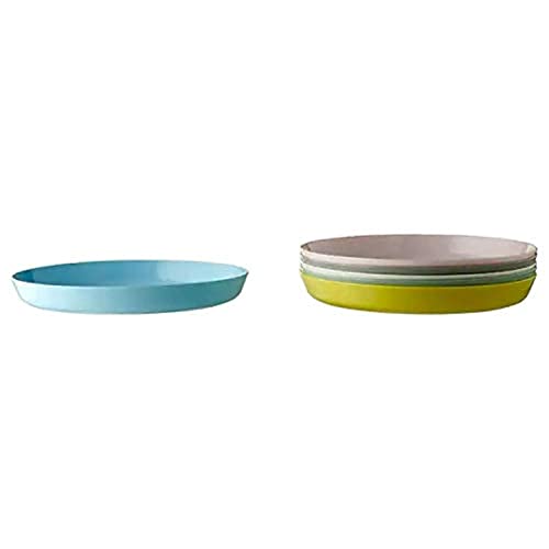 Ikea Plastic Plate (Mixed Colours) - Set of 6