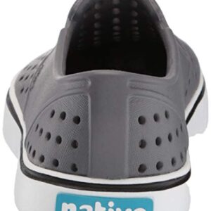 Native Shoes, Miles, Kids Shoe, Dublin Grey/Shell White, 4 M US Toddler