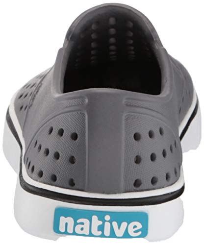 Native Shoes, Miles, Kids Shoe, Dublin Grey/Shell White, 4 M US Toddler