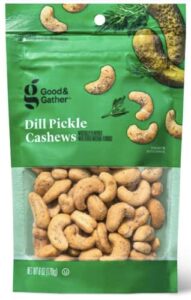 gg dill pickled cashews 6 oz. (1 pack)
