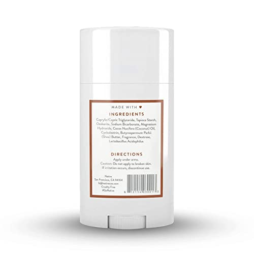 Native Deodorant | Natural Deodorant for Women and Men, Aluminum Free with Baking Soda, Probiotics, Coconut Oil and Shea Butter | Coconut & Vanilla and Eucalyptus & Mint - Variety Pack of 2