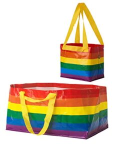 ikea laundry rainbow bag
