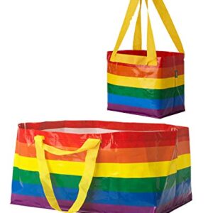 IKEA Laundry Rainbow Bag