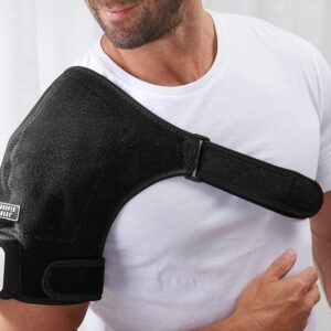 Sharper Image Cordless Shoulder Heat Therapy Wrap - L/XL