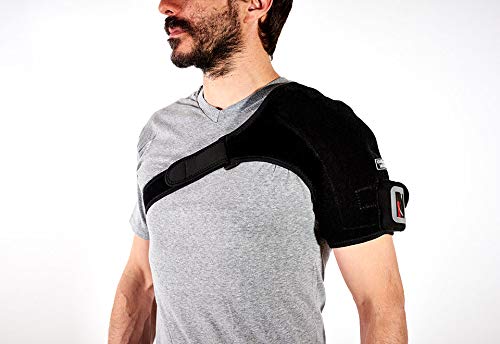 Sharper Image Cordless Shoulder Heat Therapy Wrap - L/XL