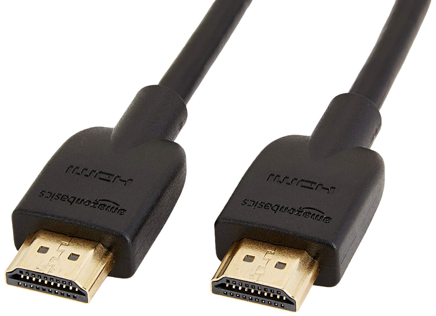 Amazon Basics High-Speed HDMI Cable (18 Gbps, 4K/60Hz) - 6 Feet, Black