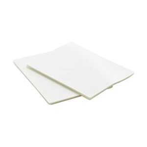 amazon basics clear thermal laminating plastic paper laminator sheets – 9 x 11.5-inch, 100-pack