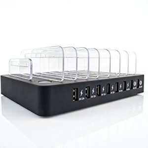 Sharper Image 8 Device Quick Charging Station