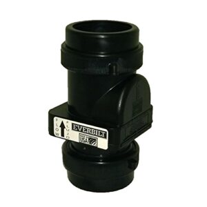 everbilt 2 in. abs heavy duty sewage pump check valve