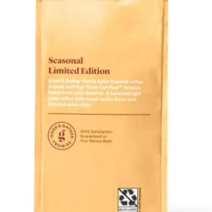 Naturally Flavored Vanilla Spice Light Roast Coffee Ground Coffee 12oz Good & Gather