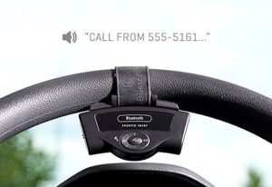 sharper image steering wheel bluetooth speakerphone