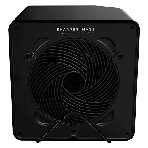 Sharper Image PURIFY 5 Air Cleaner with True HEPA Filtration, 4 Speed Settings, for Home, Office, Bedroom