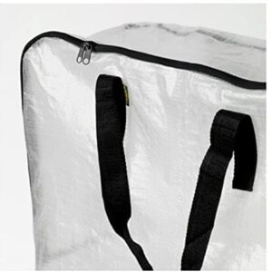 Ikea DIMPA 3 pcs Extra Large Storage Bag, Clear Heavy Duty Bags, Moth and Moisture Protection Storage Bags