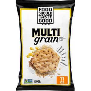 food should taste good, multigrain tortilla chips, gluten free, 11 oz