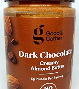 Good & Gather, Dark Chocolate Creamy Almond Butter, 1 LB (one pack)