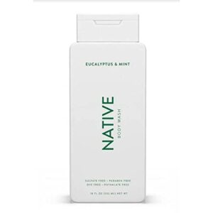 native body wash – eucalyptus & mint – 11.5 oz (340ml)