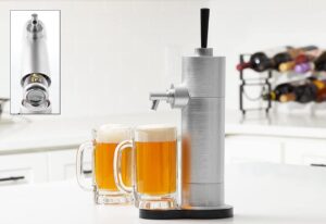 sharper image canned beer draft system