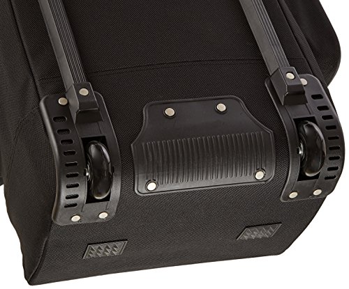 Amazon Basics Soft-Sided Golf Club Travel Bag Case With Wheels - 50 x 13 x 15 Inches, Black