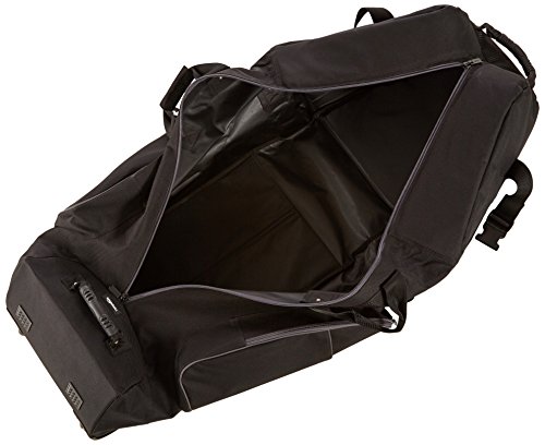 Amazon Basics Soft-Sided Golf Club Travel Bag Case With Wheels - 50 x 13 x 15 Inches, Black