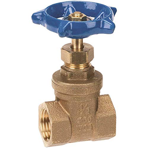 Everbilt 308593196 1-1/2 In. Brass Fip X Fip Gate Valve