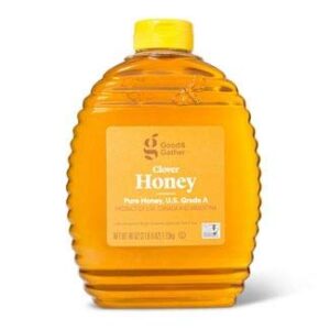 good & gather clover honey, pure honey, 40 oz (one pack)