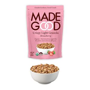 Made Good Crispy Light Granola, Strawberry, 10 Ounce