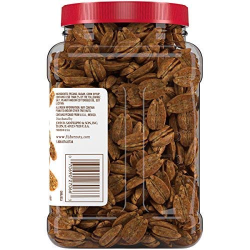 Fisher Snack Glazed Pecans, 24 Ounces, Made with Whole Mammoth Pecans