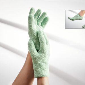 Sharper Image Moisturizing Glove and Bootie Set