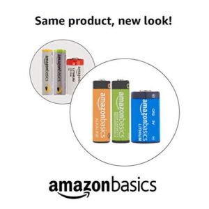 Amazon Basics 16-Pack AAA Performance 800 mAh Rechargeable Batteries, Pre-Charged, Recharge up to 1000x