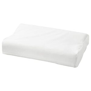 ikea rosenskarm pillowcase for ergonomic pillow white 13×20 504.493.42