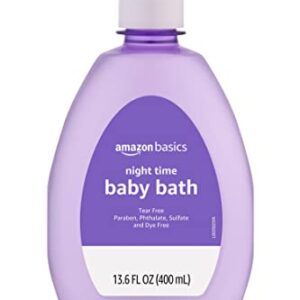 Amazon Basics Night-Time Baby Bath, 13.6 Fluid Ounce, 1-Pack (Previously Solimo)