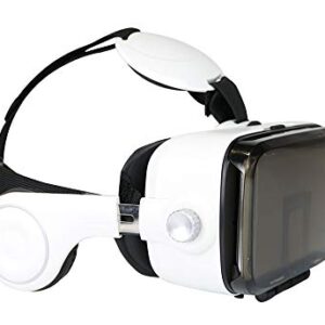 Sharper Image Bluetooth VR Headset with Earphones