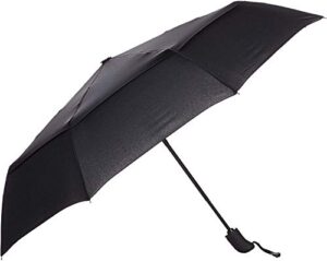 amazon basics automatic small compact travel umbrella – black