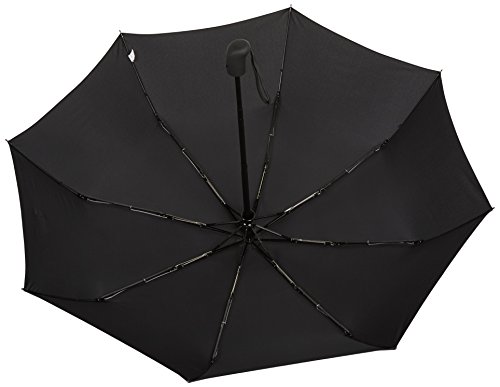 Amazon Basics Automatic Small Compact Travel Umbrella - Black