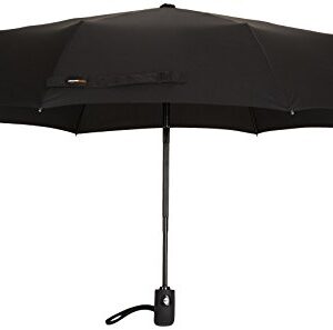 Amazon Basics Automatic Small Compact Travel Umbrella - Black