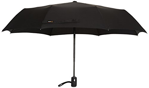 Amazon Basics Automatic Small Compact Travel Umbrella - Black