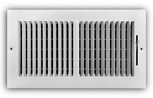 Everbilt 12 in. x 6 in. 2-Way Wall Ceiling Opening Register Room Airflow Damper