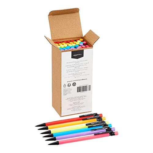 Amazon Basics Mechanical Pencils, Medium Point (0.7 mm) - 48-Pack