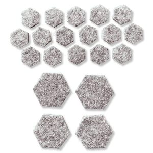 ikea fixa furniture pads gray 20 count – 4 large – 16 small