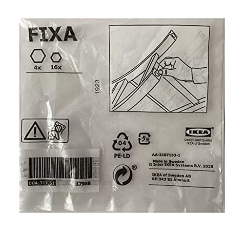 IKEA Fixa Furniture Pads Gray 20 Count - 4 Large - 16 Small