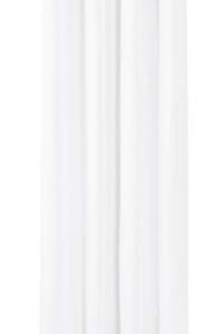 Amazon Basics Room Darkening Blackout Window Curtains with Grommets - 52 x 84-Inch, White, 2 Panels